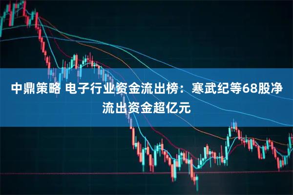 中鼎策略 电子行业资金流出榜：寒武纪等68股净流出资金超亿元