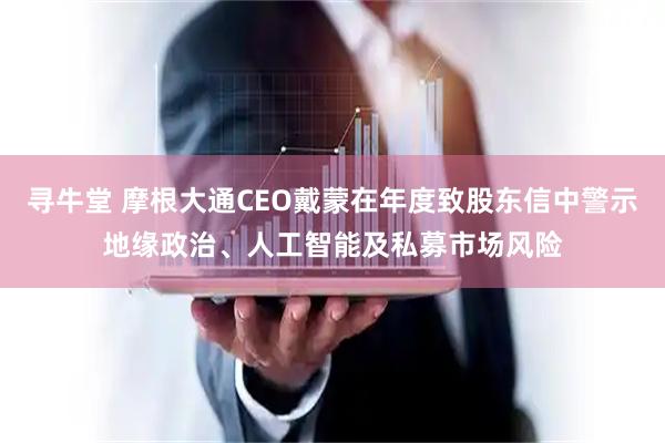 寻牛堂 摩根大通CEO戴蒙在年度致股东信中警示地缘政治、人工智能及私募市场风险