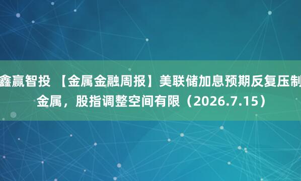 鑫赢智投 【金属金融周报】美联储加息预期反复压制金属，股指调整空间有限（2026.7.15）