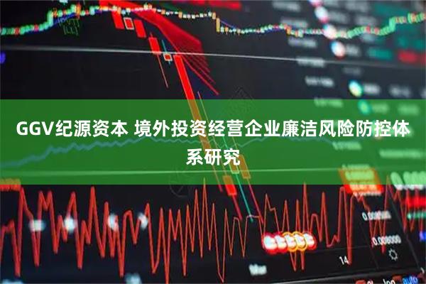 GGV纪源资本 境外投资经营企业廉洁风险防控体系研究