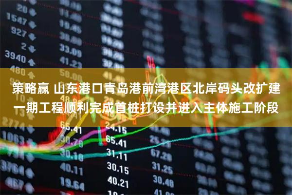 策略赢 山东港口青岛港前湾港区北岸码头改扩建一期工程顺利完成首桩打设并进入主体施工阶段