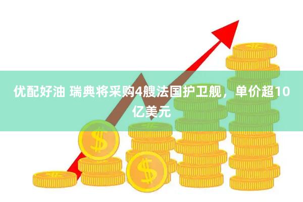 优配好油 瑞典将采购4艘法国护卫舰，单价超10亿美元